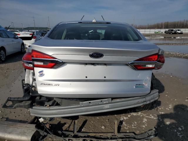 3FA6P0CDXKR270639 - 2019 FORD FUSION SEL SILVER photo 6