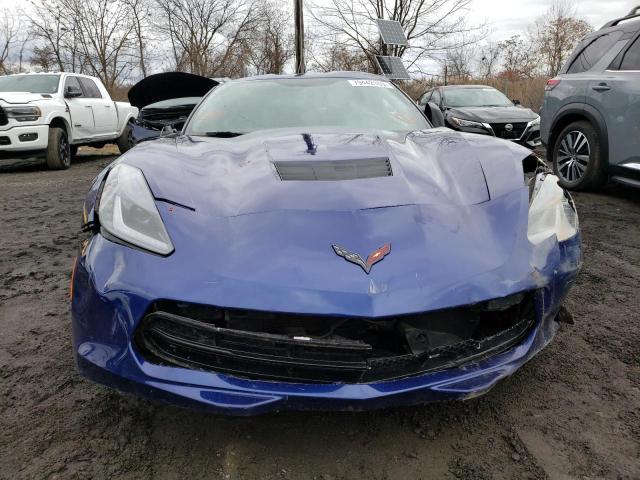 1G1YH2D71J5103102 - 2018 CHEVROLET CORVETTE STINGRAY Z51 1LT BLUE photo 5