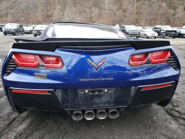 1G1YH2D71J5103102 - 2018 CHEVROLET CORVETTE STINGRAY Z51 1LT BLUE photo 6