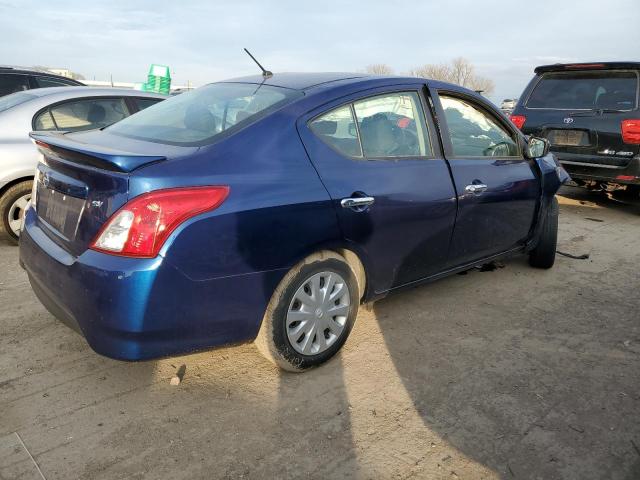 3N1CN7AP2KL840650 - 2019 NISSAN VERSA S BLUE photo 3