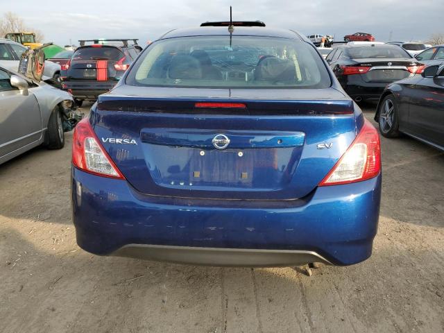 3N1CN7AP2KL840650 - 2019 NISSAN VERSA S BLUE photo 6