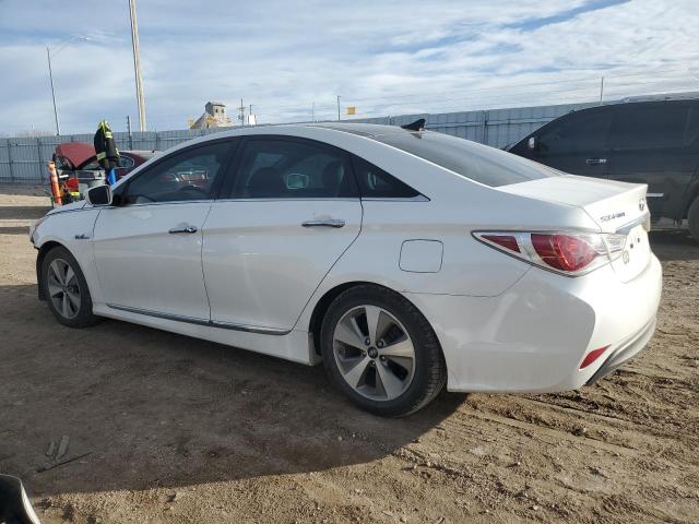 KMHEC4A41BA014407 - 2011 HYUNDAI SONATA HYBRID WHITE photo 2