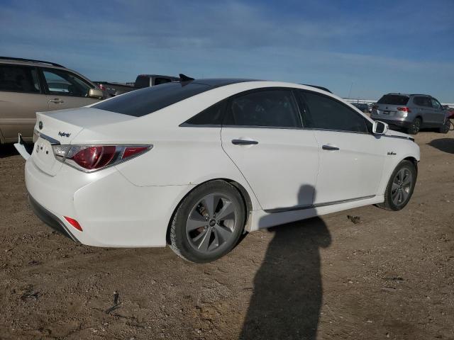 KMHEC4A41BA014407 - 2011 HYUNDAI SONATA HYBRID WHITE photo 3