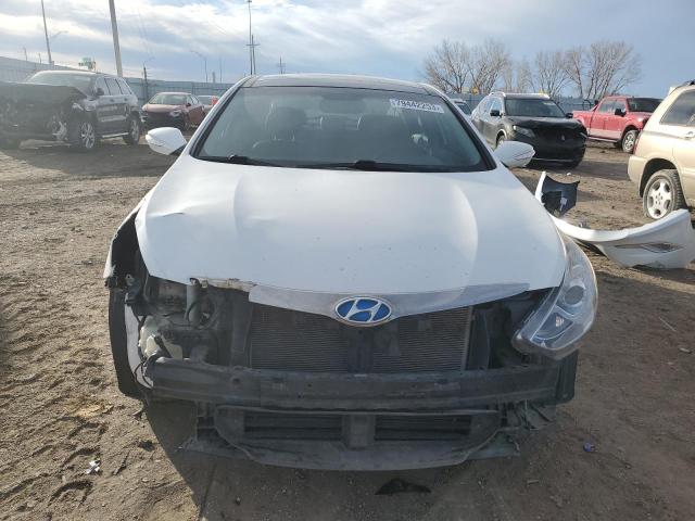 KMHEC4A41BA014407 - 2011 HYUNDAI SONATA HYBRID WHITE photo 5