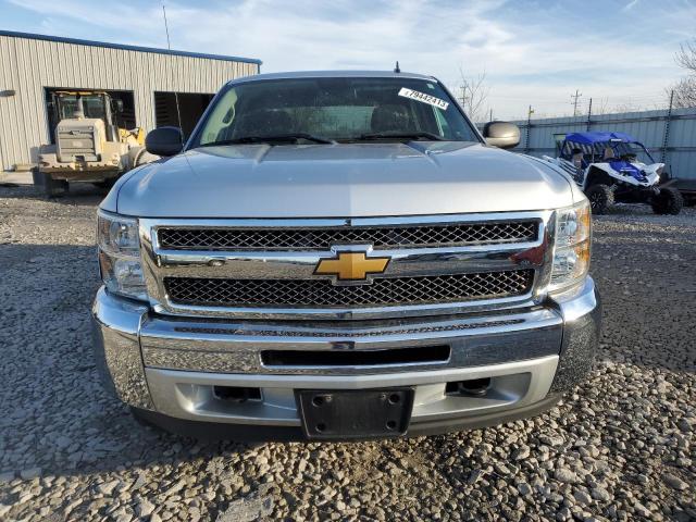 1GCPKSE7XCF199392 - 2012 CHEVROLET SILV1500 4 K1500 LT SILVER photo 5