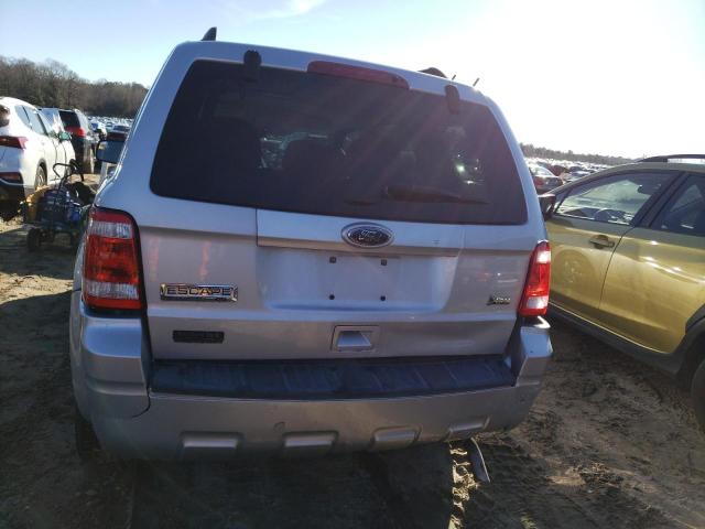 1FMCU0DG7BKC01356 - 2011 FORD ESCAPE XLT SILVER photo 6