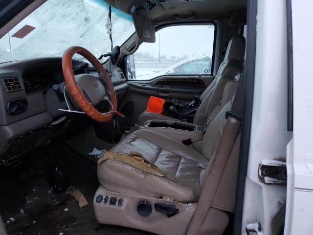 1FMSU43F52EC05884 - 2002 FORD EXCURSION LIMITED WHITE photo 7