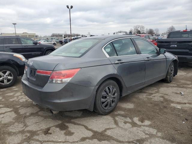 1HGCP2F38BA037494 - 2011 HONDA ACCORD LX GRAY photo 3