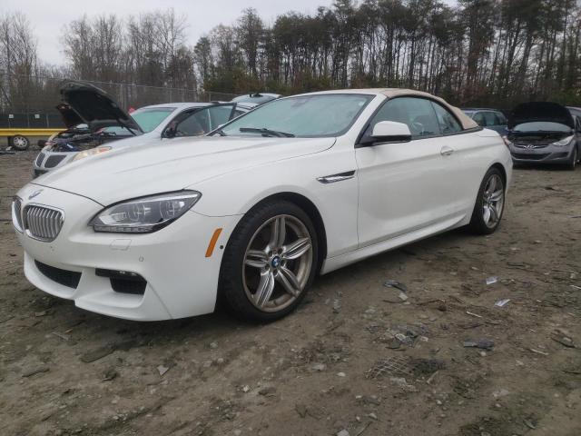 WBAYP1C52ED468255 - 2014 BMW 650 XI WHITE photo 1