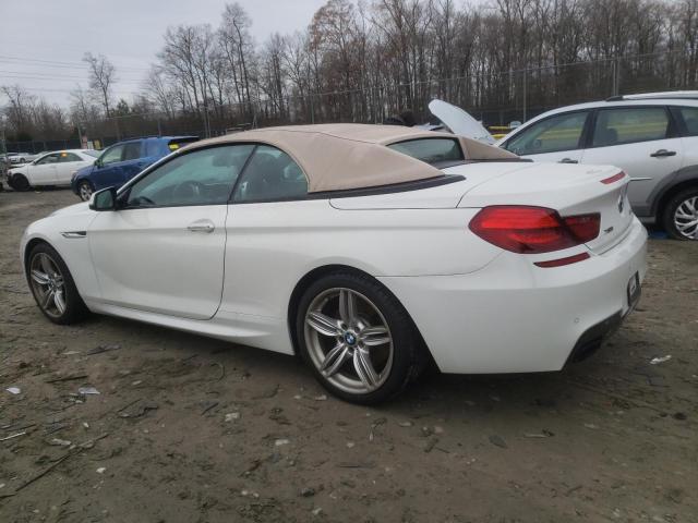 WBAYP1C52ED468255 - 2014 BMW 650 XI WHITE photo 2
