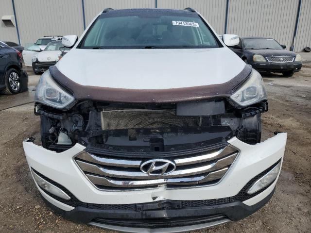 5XYZUDLB8EG150696 - 2014 HYUNDAI SANTA FE S WHITE photo 5