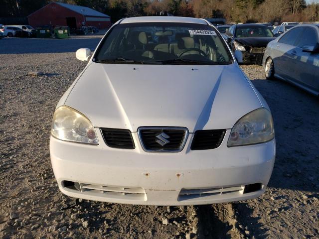 KL5JD56Z35K200464 - 2005 SUZUKI FORENZA S WHITE photo 5