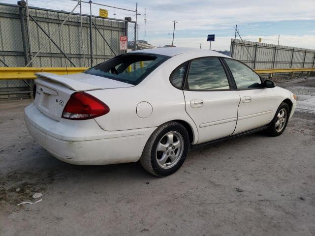 1FAFP53U26A184478 - 2006 FORD TAURUS SE WHITE photo 3