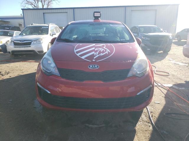 KNADM4A34H6071102 - 2017 KIA RIO LX RED photo 5