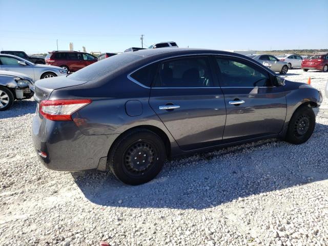 3N1AB7AP3FY273745 - 2015 NISSAN SENTRA S GRAY photo 3