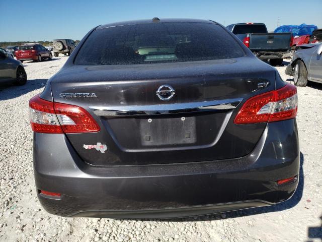 3N1AB7AP3FY273745 - 2015 NISSAN SENTRA S GRAY photo 6