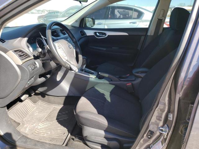 3N1AB7AP3FY273745 - 2015 NISSAN SENTRA S GRAY photo 7