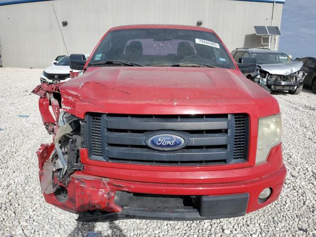 1FTEX1CW9AKA25993 - 2010 FORD F150 SUPER CAB RED photo 5