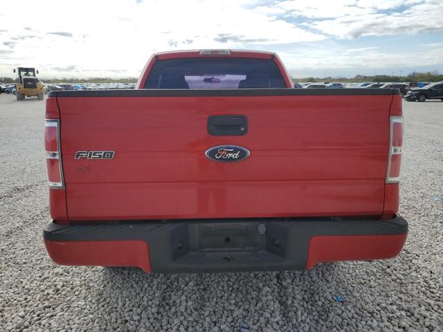 1FTEX1CW9AKA25993 - 2010 FORD F150 SUPER CAB RED photo 6