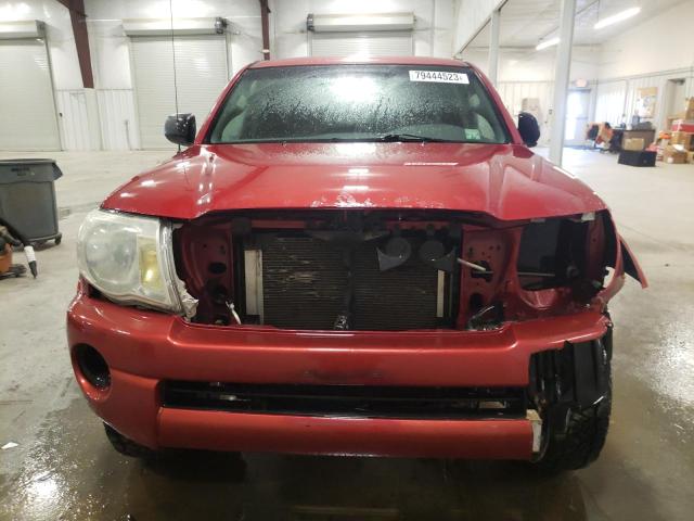 5TEPX42N65Z047244 - 2005 TOYOTA TACOMA RED photo 5