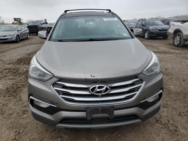 5XYZWDLA0JG558413 - 2018 HYUNDAI SANTA FE S GRAY photo 5