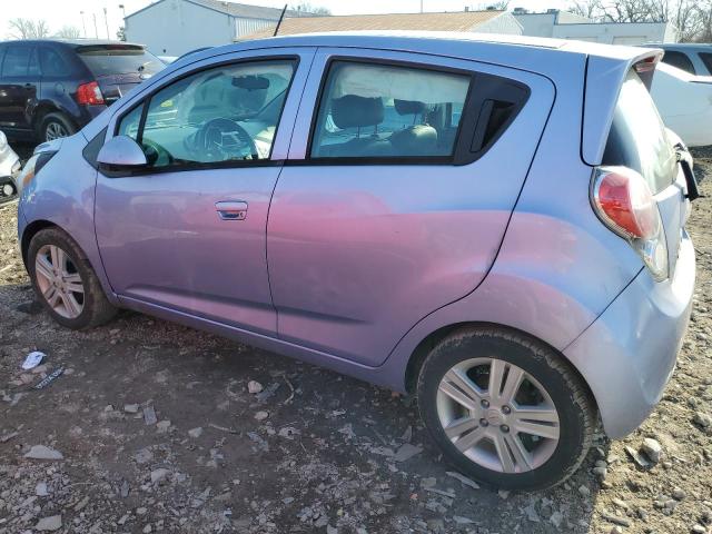 KL8CD6S90EC569963 - 2014 CHEVROLET SPARK 1LT BLUE photo 2