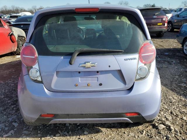 KL8CD6S90EC569963 - 2014 CHEVROLET SPARK 1LT BLUE photo 6