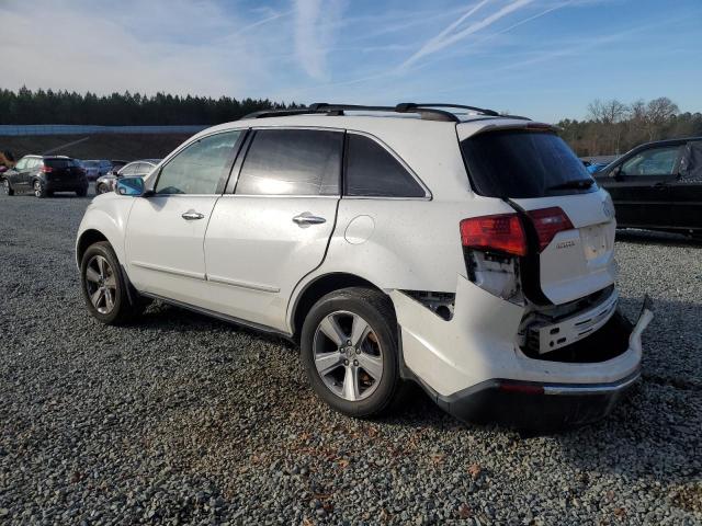 2HNYD2H27BH518575 - 2011 ACURA MDX WHITE photo 2