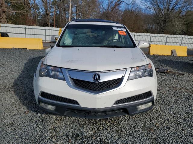 2HNYD2H27BH518575 - 2011 ACURA MDX WHITE photo 5