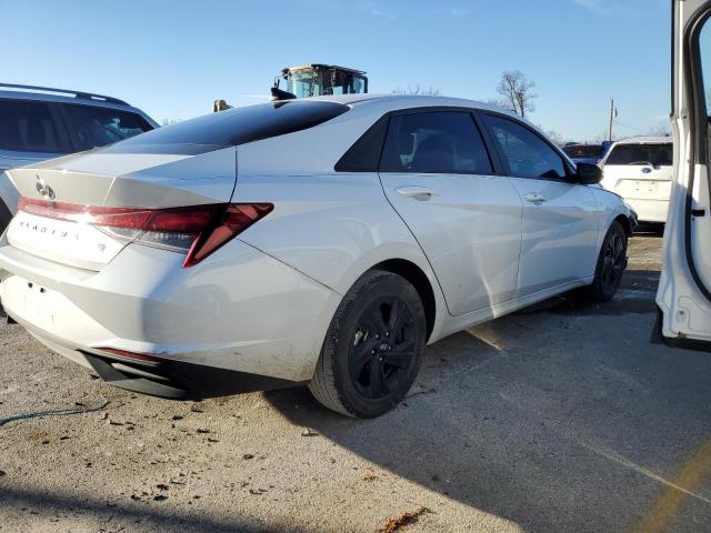 5NPLS4AG2MH038414 - 2021 HYUNDAI ELANTRA SEL WHITE photo 3