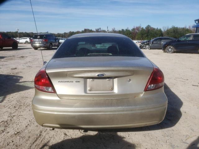 1FAFP53U46A131538 - 2006 FORD TAURUS SE GOLD photo 6