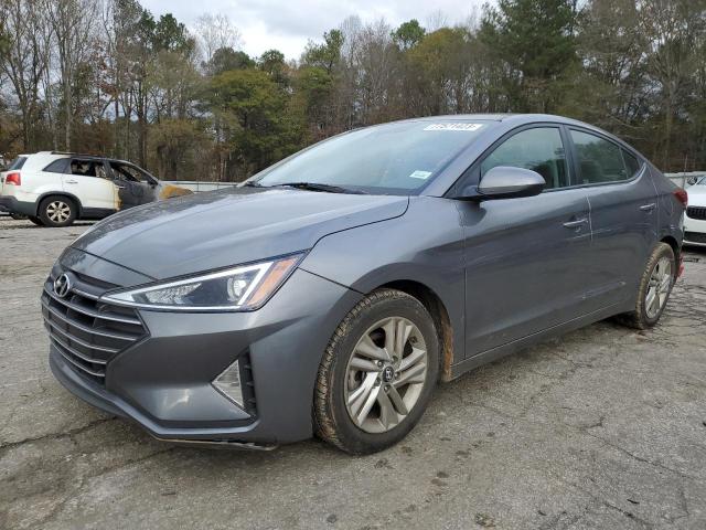 5NPD84LF7KH404260 - 2019 HYUNDAI ELANTRA SEL GRAY photo 1