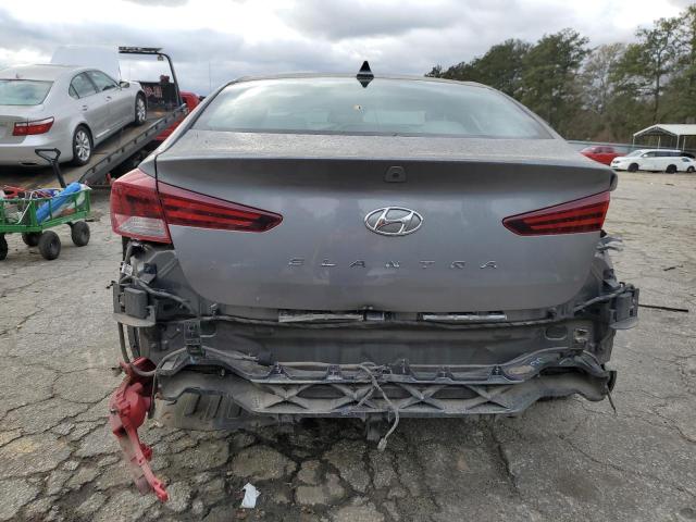 5NPD84LF7KH404260 - 2019 HYUNDAI ELANTRA SEL GRAY photo 6