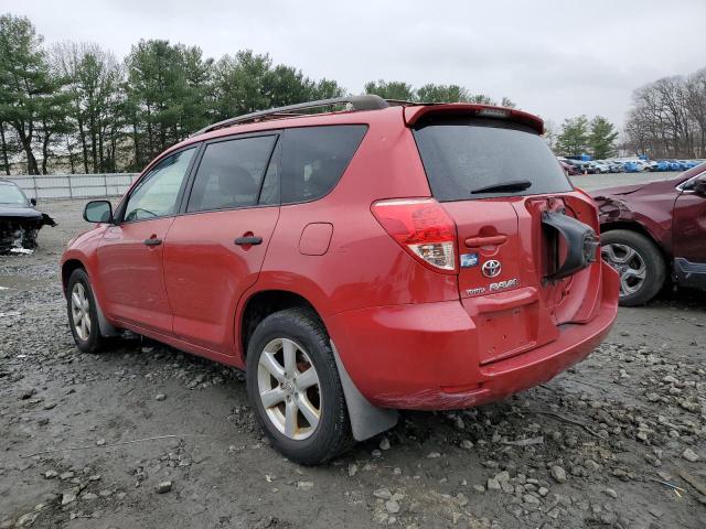 JTMBD33V886083580 - 2008 TOYOTA RAV4 RED photo 2