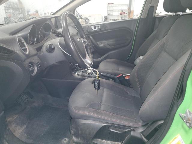 3FADP4EJ4FM127707 - 2015 FORD FIESTA SE GREEN photo 7