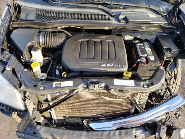 2C4RC1CG4DR676959 - 2013 CHRYSLER TOWN & COU TOURING L GRAY photo 12