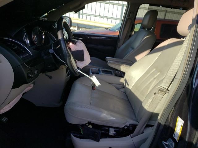 2C4RC1CG4DR676959 - 2013 CHRYSLER TOWN & COU TOURING L GRAY photo 7