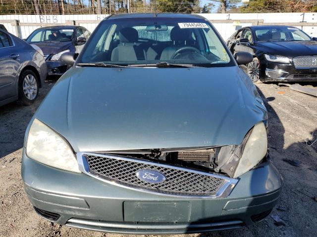 3FAFP31NX5R151877 - 2005 FORD FOCUS ZX3 GREEN photo 5