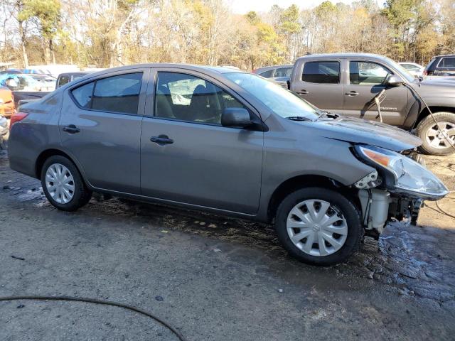 3N1CN7AP3FL917077 - 2015 NISSAN VERSA S GRAY photo 4