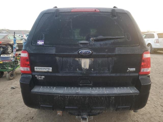 1FMCU0DG4CKC66439 - 2012 FORD ESCAPE XLT BLACK photo 6