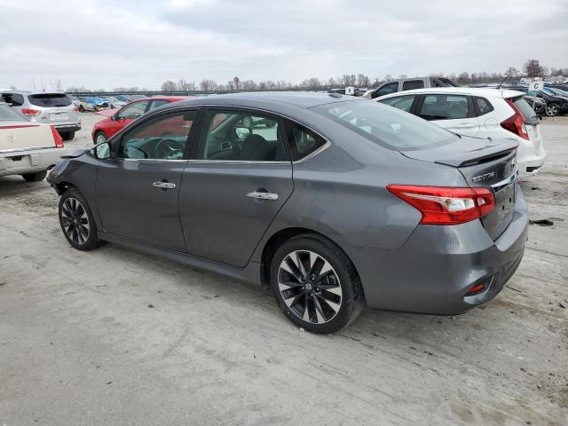 3N1AB7AP4KY351055 - 2019 NISSAN SENTRA S GRAY photo 2