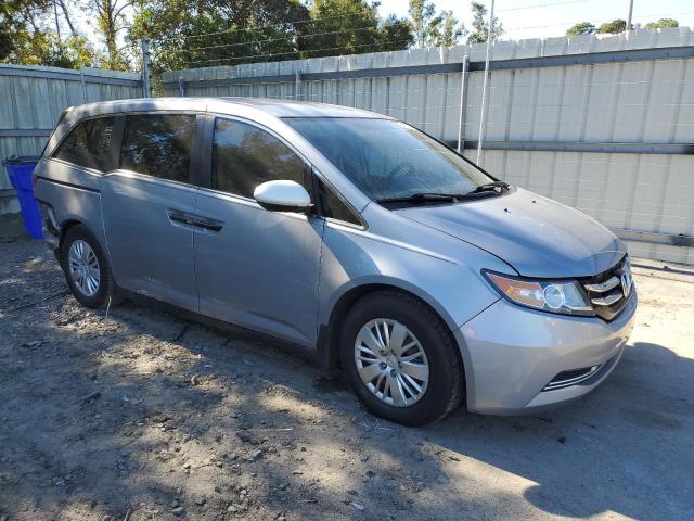 5FNRL5H24HB002400 - 2017 HONDA ODYSSEY LX SILVER photo 4