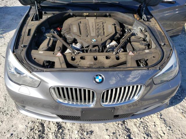 WBASP4C51BC341845 - 2011 BMW 550 XIGT SILVER photo 12