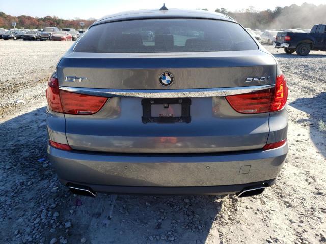 WBASP4C51BC341845 - 2011 BMW 550 XIGT SILVER photo 6
