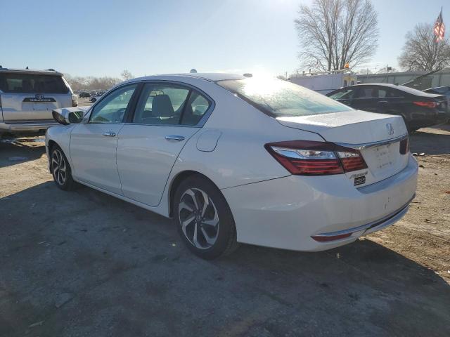 1HGCR2F88HA171114 - 2017 HONDA ACCORD EXL WHITE photo 2