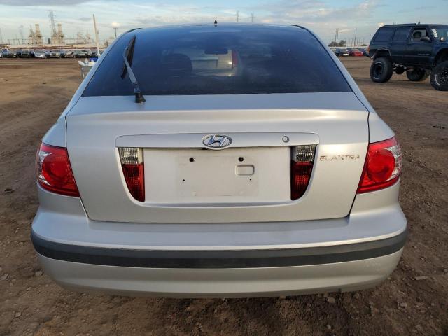 KMHDN56D35U158032 - 2005 HYUNDAI ELANTRA GLS SILVER photo 6