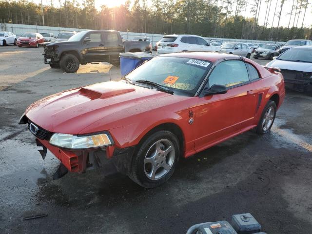 1FAFP40654F144945 - 2004 FORD MUSTANG RED photo 1