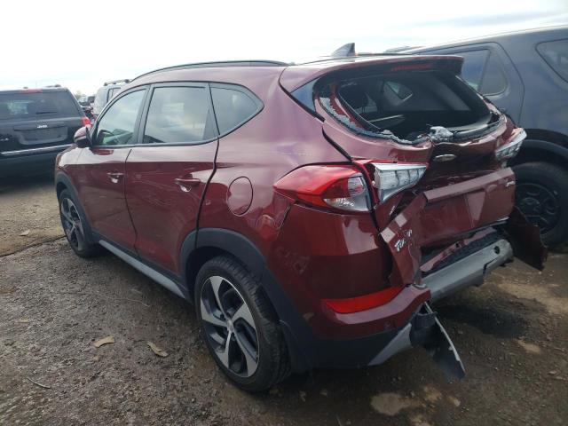 KM8J3CA2XJU803174 - 2018 HYUNDAI TUCSON VALUE RED photo 2