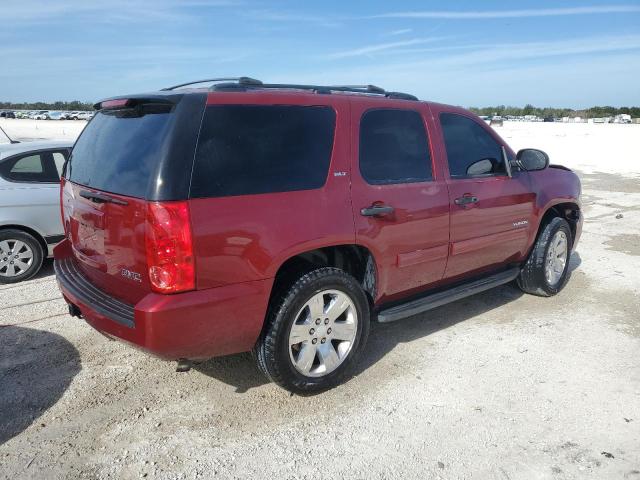 1GKMCCE37AR100921 - 2010 GMC YUKON SLT RED photo 3