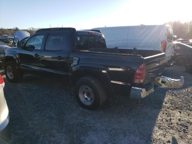 5TELU42N15Z044310 - 2005 TOYOTA TACOMA DOUBLE CAB BLACK photo 2